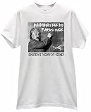 THEORY OF HOCKEY ALBERT EINSTIEN BLACKHAWKS KICK ASS FLYERS SUCK T SHIRT jersey