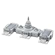 3D US CAPITOL Puzzle