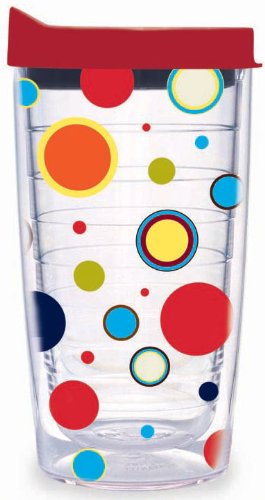 Tervis 16 oz. Fiesta Dot Wrap Tumbler