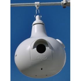 Natureline Plasticraft Manuf. Gourd - Round Hole Bird House by Natureline Plasticraft Manuf.