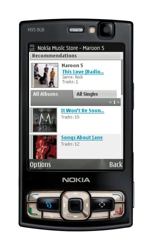 Nokia - Smartphone N95 8Go - slide - 3G / photo / Bluetooth / wifi / radio- Noir