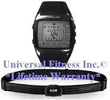 POLAR FT60 MALE HEART RATE MONITOR BLACK WITH WHITE DISPLAY WATCH - INCLUDES A LIFETIME WARRANTY * LIFETIME WARRANTY