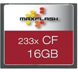 Produkt-Bild: MAXFLASH CF16G233M-R - Flash-Speicherkarte - 16 GB - 233x - CompactFlash, CF16G233M-R