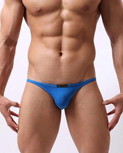 Blue Men's Mini Swim Briefs Bikini Swimwear Swimsuit Beachwear Underwear Size S