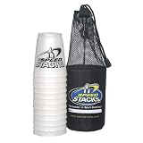 Review Play Along  / Speed Stacks Competition Cups Pearlized White with Black Bag