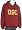 Soffe USC Hoodie with Tackle Twill Logo (Medium, Cardinal)