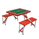 Picnic Time 811-00-100-245 University Kansas Folding Picnic Table
