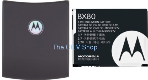 NEW Oem Motorola RAZR2 V9M Extended Battery & Door Motorola RAZR V9M