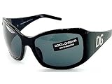 Dolce & Gabbana - New DOLCE & GABBANA DG 4007B D&G 4007-B 501/87 Dark Gray Lenses & Black frame Size 61-17-115 SUNGLASSES