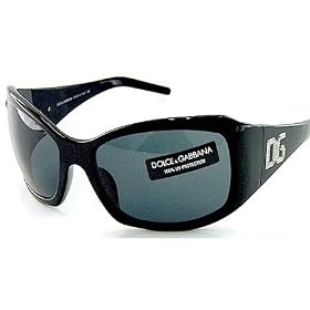 New DOLCE and GABBANA DG 4007B D&G 4007-B 501 87 Dark Gray Lenses and Black frame Size 61-17-115...