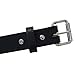 The EXTREME CONCEALED CARRY BELT BY HANKS - Handmade USA Leather 17oz. Gun Belt -100 Year Warranty - Premium Full Grain Bridle Leather -Black - 1.5In - Size 44