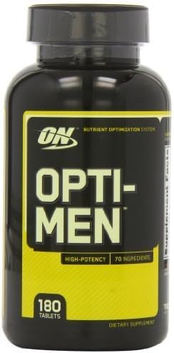 Optimum Nutrition Opti-Men Multivitamin Capsules Pack of 180 by OPTIG