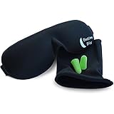 Bedtime Bliss&reg; Contoured & Comfortable Sleep Mask & Moldex&reg; Ear Plugs. Includes Carry Pouch for Eye Mask and Ear Plugs - For Travel, Shift Work & Meditation.