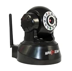 Cheap Wireless IP Pan/Tilt/ Night Vision Internet Surveillance Camera Built-in Microphone With Phone remote monitoring support(Black) Price