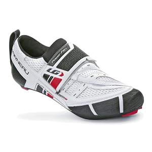 Louis Garneau Men's Tri X-Speed Triathlon Cycling Shoes - (White - 45)