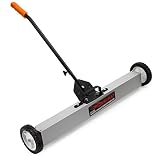 Neiko® 53418A Heavy Duty 36" Magnetic Sweeper Metal Pickup Tool with Quick Release | Adjustable Height