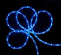 18' Vibrant Blue LED Indoor/Outdoor Christmas Rope Lights