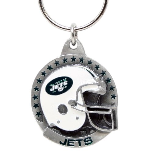 NFL Team Helmet Key Ring - New York NY Jets