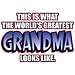 Men's Sweatshirt : This Is What The Worlds Greatest Grandma Looks Like - Grandmother