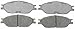 ACDelco Silver 14D803M (19286107) Semi-Metallic Front Disc Brake Pad Set