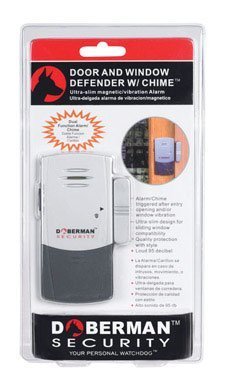 Doberman SE-0101, Door & Window Defender.  Silver/Black
