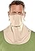 Coolibar UPF 50+ UV Layered Mask - Sun Protective (One Size, Beige)