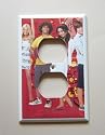 2 New High School Musical HSM OUTLET Switchplate #2 w/ Disney Materials