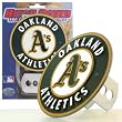 Oakland Athletics Large Zinc Trailer Hitch Cover - MLB Baseball Fan Shop Sports Team Merchandise