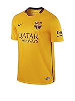Nike Camiseta Manga Corta Fcb M Ss Away Stadium Jsy (Dorado / Azul)
