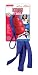 KONG Tails Dog Toy, Large, Red/Blue