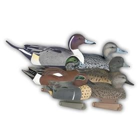 GHG Life Size Puddler Pack II Duck Decoys by