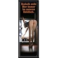 Beer - T�rposter - K�hlfach + Wechsel-Rahmen Maxi aus edlem Aluminium (ALU) Profil: 30mm schwarz