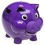 Pig E Bank - A Fun Electronic Talking Bank - Purple - New LCD Coin Counter - By The Learning Journey