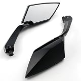 Replacement Rearview Black Diamond Blade Style Side Rearview Mirrors Cruiser Chopper... by Astra Security