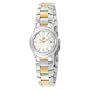 ESQ by Movado Women's 7100977 Quest Two-Tone Silver Dial Watch