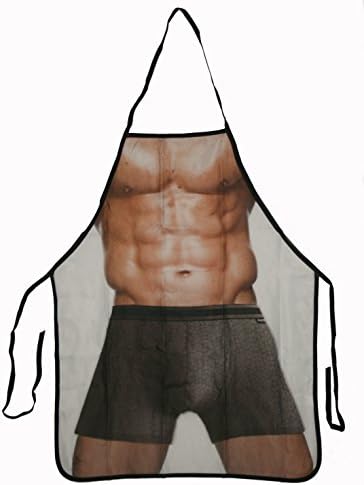 Polyester Adult Apron Comic Character Hot Man