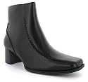 Platino "Jalyn" Ladies Ankle Boots - Black