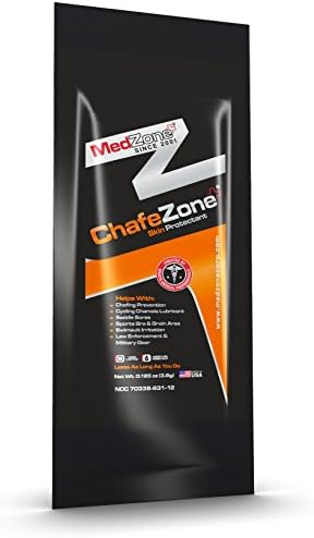 ChafeZone Anti-Chafe and Blister Prevention Packet, 0.125 Ounce, 12 Pack