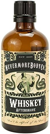 Nevermore Liquid Aftershave Whiskey 4 Ounce