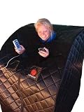Therasage Ps2002 Portable Far Infrared Sauna, Black, Large