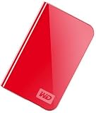 Western Digital My Passport Essential 250GB USB Portable Hard Drive -Real Red