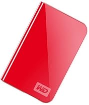 Western Digital My Passport Essential 250GB USB Portable Hard Drive -Real Red
