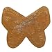Package of 25 Flat Back Rusty Tin Butterflies Cutouts With Embossed Edges for Favors, Crafting and Embellishing