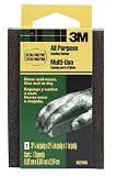 3M 907NA Small Area Sanding Sponge, 3.75 in x 2.625 in x 1 in, Extra Fine/Fine