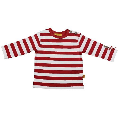 Steiff Unisex - Baby Hemd T-Shirt 0006828, Gr. 62, Rot (jester red 2120) Preisvergleich