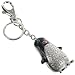 Diamante Penguin Bag Charm