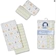 Gerber 4 Pack Flannel Burpcloth Set (Neutral) Gerber 4 Pack Flannel Burpcloth Set (Neutral)