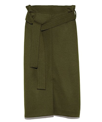 (ミラオーウェン)Mila Owen メルトンウエストリボンスカート