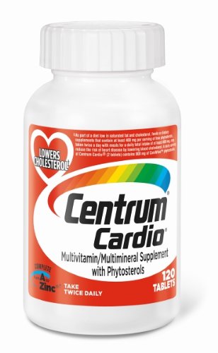 Centrum Cardio Multivitamin, 120-Count On Sale