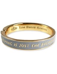 Disney Couture Bangle Bracelet - Believing Is Just The Beginning Grey